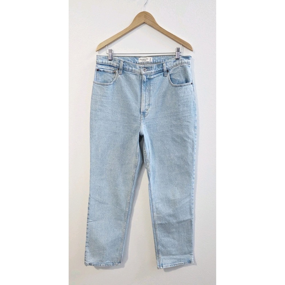 Abercrombie & Fitch Jeans The 90's Straight Ultra High Rise Women's Size 32/14R